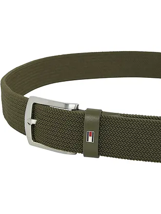 TOMMY HILFIGER | Ceinture DENTON ELASTIC | olive